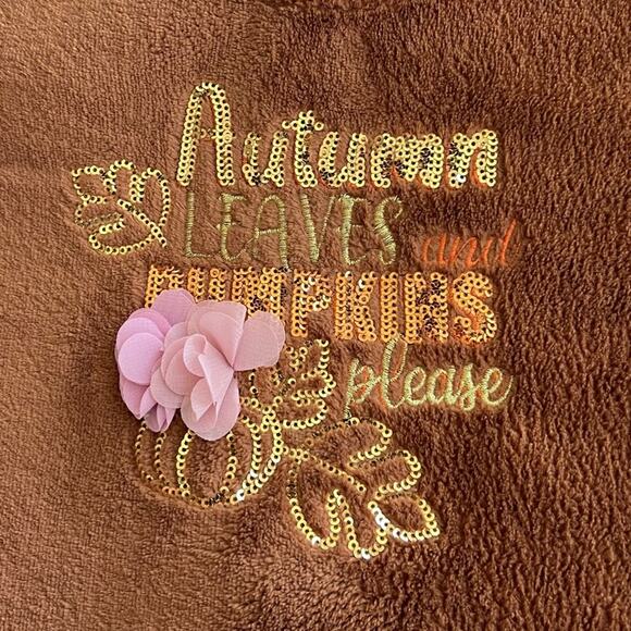 NEW Kensie Girl Fall Autumn Set Sweatshirt, leggings, headband Girls SIZE 4 - Picture 3 of 6